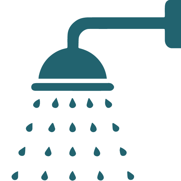 Icon of a showerhead.